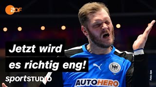 Deutschland – Norwegen Highlights  HandballEM 2022  sportstudio [upl. by Akimehs]