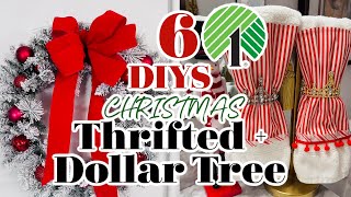 🎄NEW 6 DIY DOLLAR TREE THRIFTED CHRISTMAS DECOR CRAFTSI Love Christmas ep 26 Olivia Romantic Home [upl. by Nnairret994]