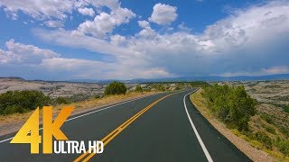 4K Scenic Byway 12  All American Road in Utah USA  5 Hour of Road Drive with Relaxing Music [upl. by Octavius]