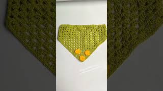 Bandana crochet handmade thailand bandana [upl. by Eelah]