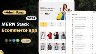 MERN Stack Ecommerce App using React MongoDB Express Node Stripe amp Tailwind  Complete CRUD App [upl. by Gelasias562]