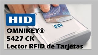 OMNIKEY® 5427 CK Lector RFID de Tarjetas Inteligentes de HID [upl. by Jallier]