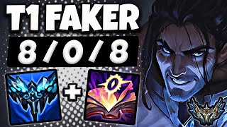 T1 Faker Sylas vs Ahri  MID  Patch 1321 Korea Challenger ✅ [upl. by Gaughan]