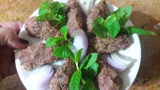 Frake minced meat with bulgar فراكهكبه نيه شهيه [upl. by Oicneconi]