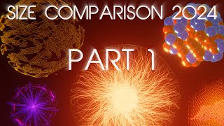 Size Comparison 2024 Part 1 4K 60FPS 3D [upl. by Fradin535]