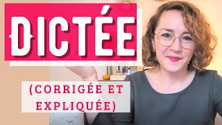 Dictée de français corrigée et expliquée dictée du brevet de français 2019 [upl. by Noteloc]