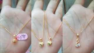 12 MODEL KOLEKSI KALUNG EMAS MODEL SIMPLE DAN MANIS BANYAK DISUKA 74201 [upl. by Xena]