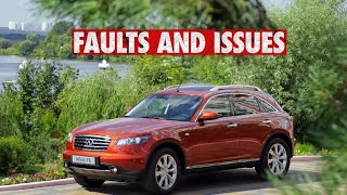 Infiniti FX QX70 S50 Common Faults [upl. by Oicirtap]