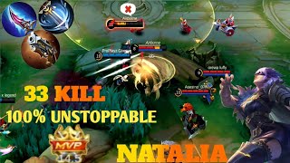 NATALIA BEST BUILD 2024  Ektoplayz mobilelegends 5vs5 mlbb ml natalia [upl. by Radferd]