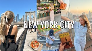 NEW YORK CITY TRAVEL VLOG the best NYC itinerary [upl. by Elletnohs865]