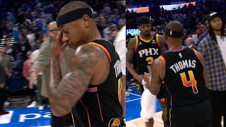 ISIAH THOMAS SHOWS EMOTION AFTER CATCHING FIRE IN 4TH PROVES TO EVERYONE FULL MOMENT amp HIGHLIGHTS [upl. by Culbert464]