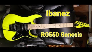 The Ibanez RG550 GENESIS A working mans weapon of choice [upl. by Etienne]