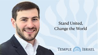 Stand United Change the World  Rabbi Dreifus  11124 [upl. by Olympium]