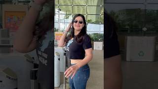 Zareen khan spotted at airport zareenkhan [upl. by Dall177]