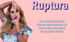 Ruptura  Yeimy Montoya  Letra Official  LRDF2 [upl. by Norra84]