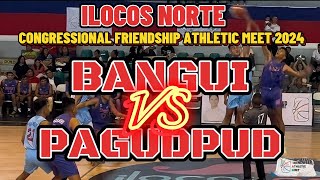 BANGUI VS PAGUDPUD  CFAM ATHLETIC MEET 2024 ILOCOS NORTE GAME HIGHLIGHTS [upl. by Arikal]