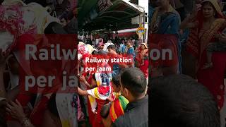 Railway station per jaam shortvideo trending 🥱🥱🥱 [upl. by Grazia]