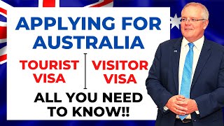 HOW TO APPLY AUSTRALIA VISITOR VISA  TOURIST VISA  DOCUMENTS PROCESS ETC [upl. by Surazal154]