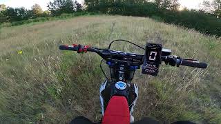 125cc Dirt Bike Bashing Apollo RFZ  NO Guts NO Glory [upl. by Ainek]