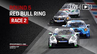 ROUND 5  RACE 2  Porsche Carrera Cup Benelux Season 2024 at the Red Bull Ring [upl. by Aneetsirk]