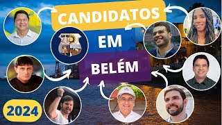 Quem são os Candidatos em Belém [upl. by Brittani723]