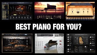 11 Amazing Piano VSTs and Libraries Sound Comparison [upl. by Pauline]