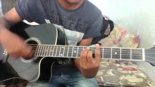 Permanent Roommates theme song  Chahe kya mann mera  Guitar Cover  Vaibhav Bandhoo  TVF Season 1 [upl. by Kwabena691]