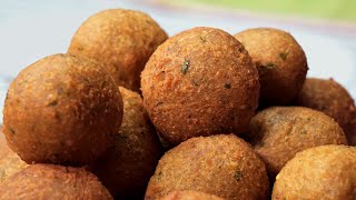 falafel de garbanzos  La receta arabe más deseada por los veganos [upl. by Akcirre]