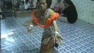 Longhouse Iban Dau Traditional folk dance Ajat indu [upl. by Etteb]