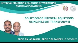 Solution of integral equations using Hilbert transformII [upl. by Heins587]