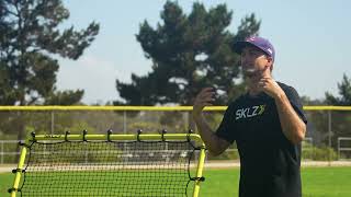 SKLZ Fielding Trainer  Premium Ball Return  Product Overview [upl. by Anauqat]