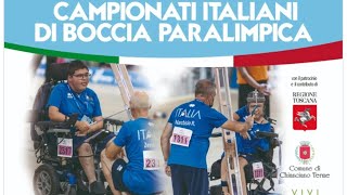 Boccia Paralimpica  Camp Italiani Chianciano Terme 2024 [upl. by Etnaik]