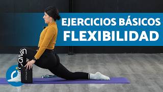 ESTIRAMIENTOS para AUMENTAR FLEXIBILIDAD y MOVILIDAD 🔝 Rutina de Elasticidad Principiantes [upl. by Raynata982]