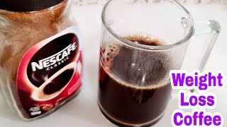 Fastest Weight Loss Black Coffee  Natural Fat Burner Coffee  How to Make Black Coffee For Weight L [upl. by Anwat67]