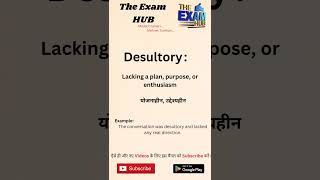 Desultory Meaning in Hindi  Desultory ka matlab kya hota hai  Synonyms Antonyms Examples  Vocab [upl. by Juanne]