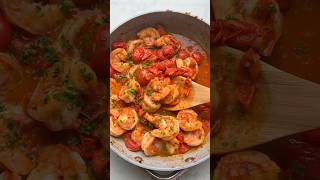 Shrimp Scampi with Tomatoes  FeelGoodFoodie [upl. by Yuh]