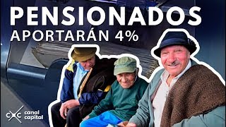 Aporte de salud de pensionados pasaría del 12  al 4 [upl. by Yerffej]