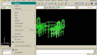 Viewing objects in 3D  AutoCAD tutorial [upl. by Laven737]