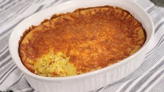 The Ultimate Cream Cheese Corn Casserole using corn muffin mix  Memorial Day side dish ideas [upl. by Peonir]