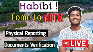 NITK Surathkal Physical Reporting  ccmt 2024  documents required [upl. by Atrahc489]