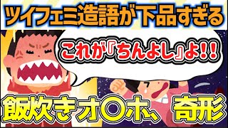 【差別発言】ツイフェミさんの造語がどこで使われているか【ゆっくり解説】 [upl. by Sophia]