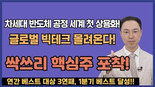 차세대 반도체 공정 세계 첫 상용화 글로벌 빅테크 몰려온다 공명정지우의 주식 싹쓰리 주말라이브 주식싹쓰리 [upl. by Shermy]