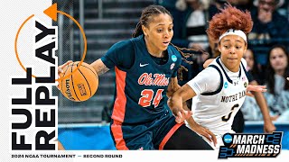 Notre Dame vs Ole Miss  2024 NCAA women’s second round  FULL REPLAY [upl. by Annala]