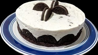 How to make No Bake Oreo Cheesecake  Oreo Cheesecake recipe in Hindi [upl. by Gnouv]