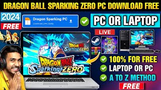 💻 Dragon Ball Sparking Zero Download PC  How To Download Dragon Ball Sparking Zero On PC Or Laptop [upl. by Caputto]