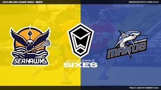 Sydney Seahawks v Melbourne Makos  2024 Major League Sixes  Mens [upl. by Vitus655]