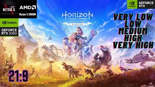 Horizon Zero Dawn Remastered 219  RTX 3060 Laptop  All Settings Tested [upl. by Thorfinn]