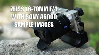 Zeiss 1670mm f4 Lens on the Sony A6000 Sample Images [upl. by Aremaj]