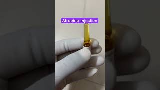 Atropine injection atropine atropineyt iv ivuse [upl. by Colvin9]