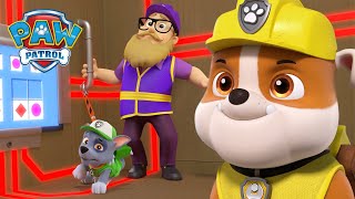 Pups save Rocky and Humdinger in the box fort  PAW Patrol Episode  Cartoons for Kids Compilation [upl. by Tireb45]